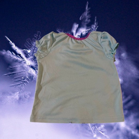 Disney's Elsa and Anna pajama top is perfect for Frozen fans and your little one will love wearing it to bed every night