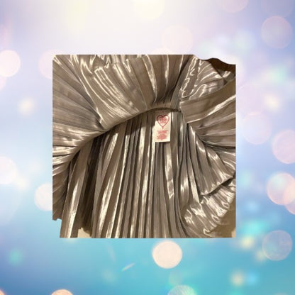 365 Kids Foil Pleated Skirt (NEW w/Tags)
