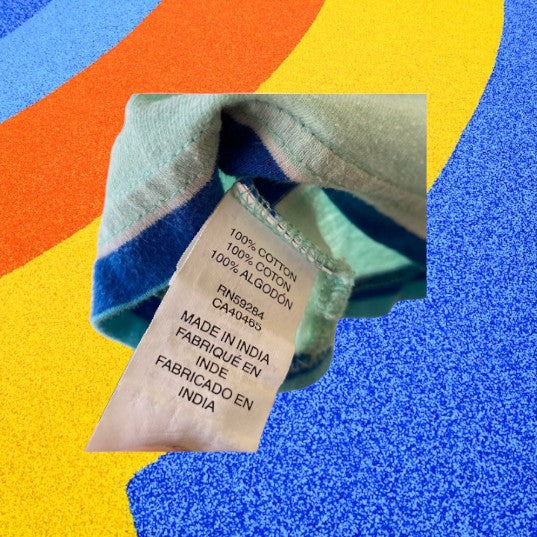 With a comfortable fit and fun striped design, this boys cotton stripe top from The Children's Place is perfect for your little one's daily adventures