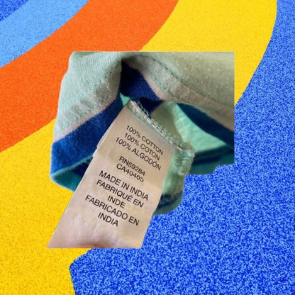 With a comfortable fit and fun striped design, this boys cotton stripe top from The Children's Place is perfect for your little one's daily adventures