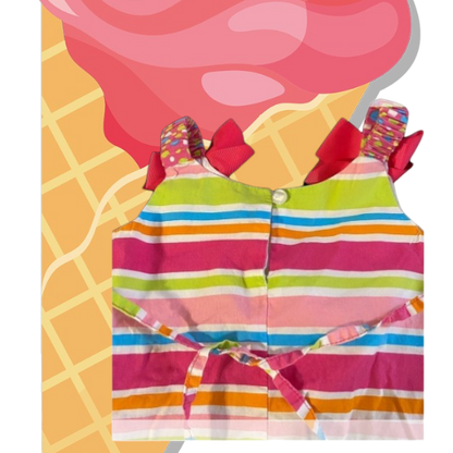 This adorable ice cream summer dress by Youngland is perfect for your little one