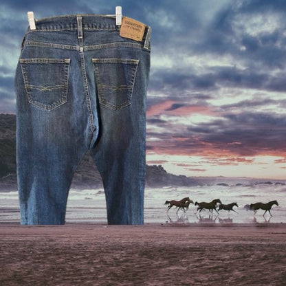 Signature by Levi Strauss & Co., distressed jeans for big boys