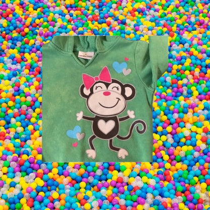 This Jumping Beans Hoodie features pretty and happy graphics