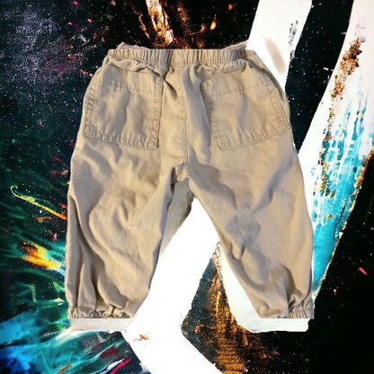 The Children’s Place Baby Boy’s Pants feature a pull-up design with an elastic waistband for a perfect fit