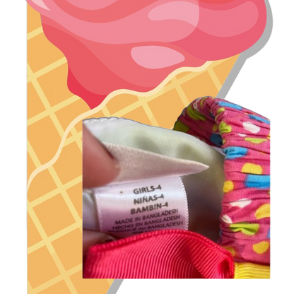 This adorable ice cream summer dress by Youngland is perfect for your little one