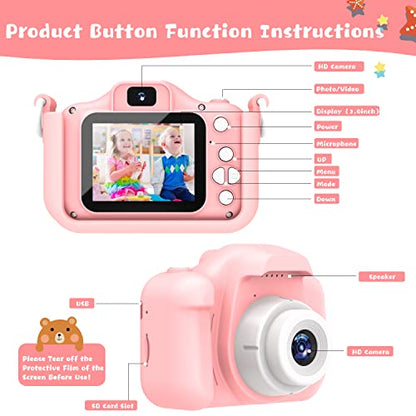 Kids Camera Digital Video, 2.0 Inch Screen