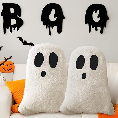 2 Pcs Halloween Throw Spooky Pillows