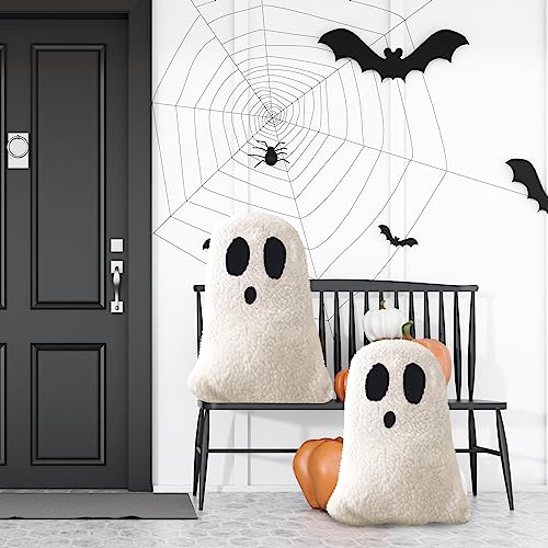 2 Pcs Halloween Throw Spooky Pillows