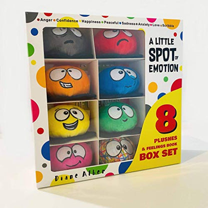 A Little SPOT of Emotion Feelings Book Box Set with 8 Plush Toys
