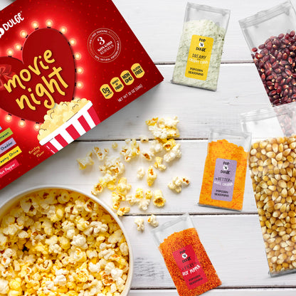 Movie Night Popcorn Gift Set for Valentines Day!